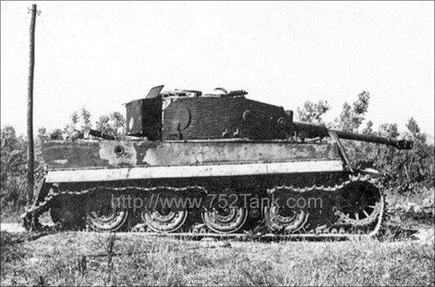 Tiger 221 of the 504th sPzAbt, R. Holt Collection